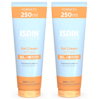 Isdin Fotoprotector Gel Crema SPF50 2x1, protección diaria