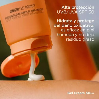 Isdin Fotoprotector Gel Crema SPF50 2x1, protección diaria