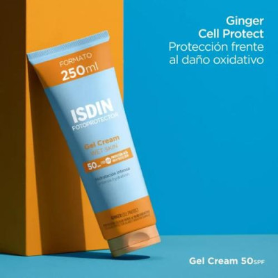 Isdin Fotoprotector Gel Crema SPF50 2x1, protección diaria