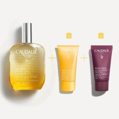Caudalie Soleil des Vignes Aceite 50ml + Regalos Minitalla