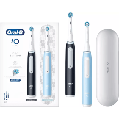 Oral-B Cepillo Eléctrico iO3 Duo 2 Unidades Negro/Azul