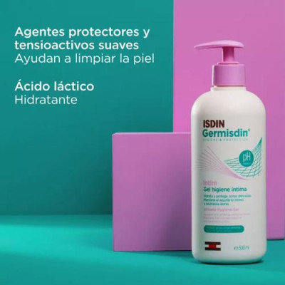 Germisdin Higiene Íntima 250 ml Gel, limpieza y frescor diario