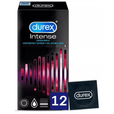 Durex Intense Orgasmic 12 uds: Preservativos para más placer