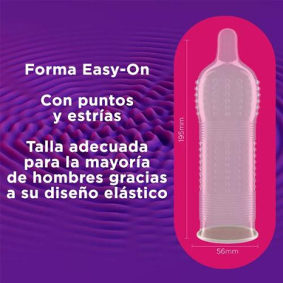 Durex Intense Orgasmic 12 uds: Preservativos para más placer