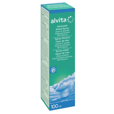 Alvita Spray Nasal 100ml para aliviar la congestión y respirar mejor