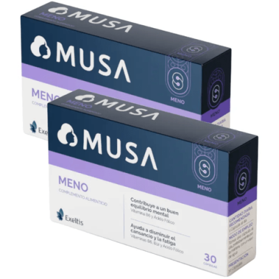 Musa Meno Menopausia 2x30 Cápsulas para alivio de síntomas