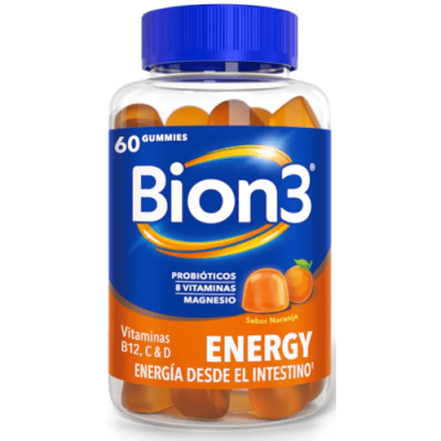 Bion3 Energy 60 Gummies: Energía, Vitaminas y Probióticos