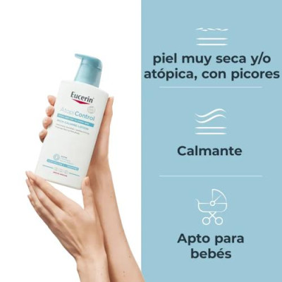 Eucerin AtopiControl Loción 400ml para piel seca y atópica