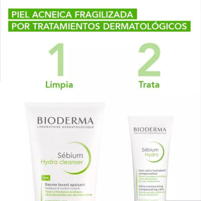 Bioderma Sébium Hydra Cleanser 200ml para piel mixta o grasa