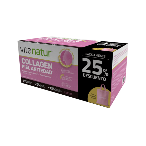 VITANATUR COLLAGEN PIEL 25+5VI