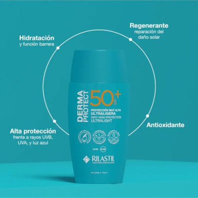 Rilastil Dermaprotect SPF 50+ 50ml Protector Solar Facial Piel Sensible