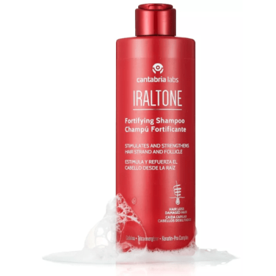 Iraltone Champú Fortificante 400ml para Cabello Fino y Débil