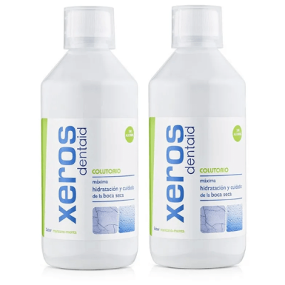 Pack Ahorro Xeros Dentaid Colutorio 2x500ml para boca seca