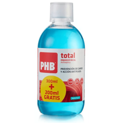 PHB Total Enjuague Bucal Menta 500ml: protege y refresca