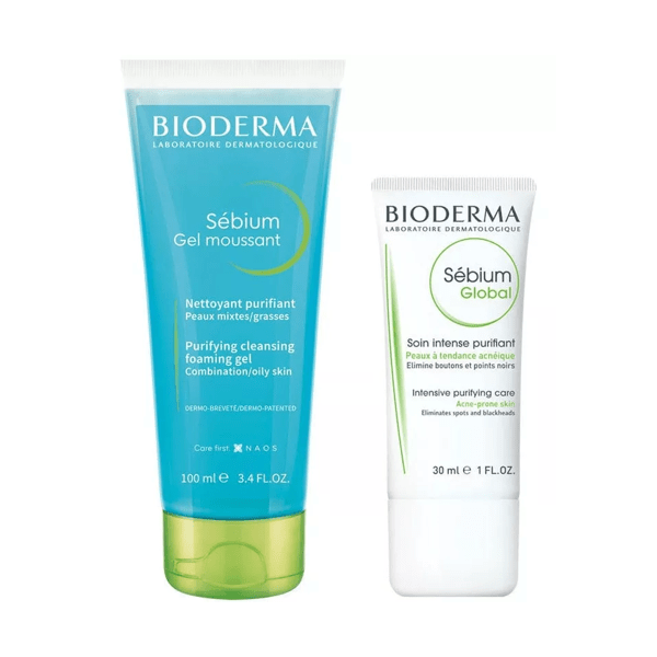 PACK SEBIUM GEL MOUSSANT ACTIF 200ML + KERATO 30ML