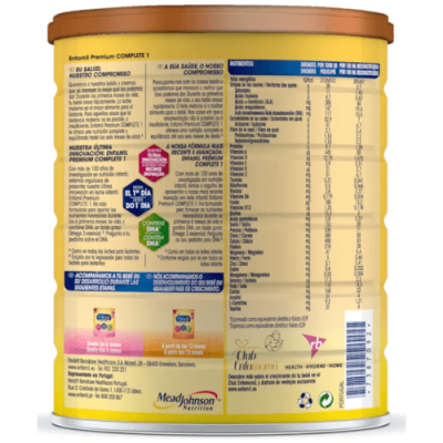 Enfamil 1 Premium Complete Pack 8 Latas - Nutrición para Bebés