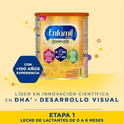 Enfamil 1 Premium Complete Pack 8 Latas - Nutrición para Bebés