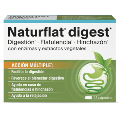 Naturflat Digest: Cápsulas para bienestar digestivo y relajación