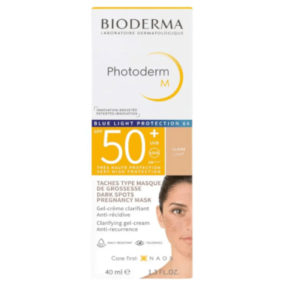 Bioderma Photoderm M Claro SPF50+ 2x40ml para melasma y manchas
