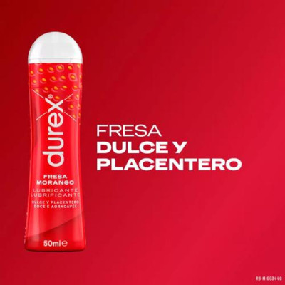Durex Play Lubricante Fresa 50ml - Placer y Suavidad Sexual