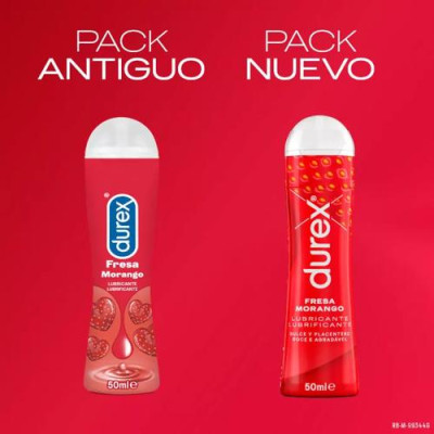 Durex Play Lubricante Fresa 50ml - Placer y Suavidad Sexual