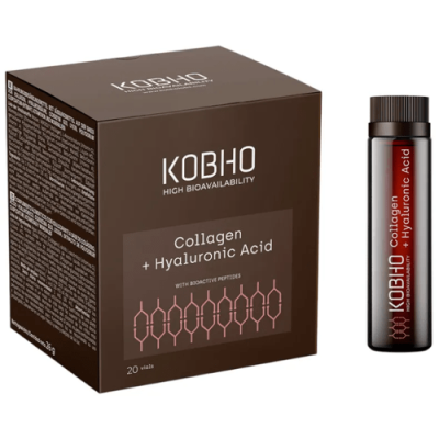 Kobho Labs Colágeno + Ácido Hialurónico Viales 20x25 ml