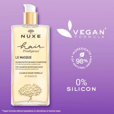 Mascarilla Nutrición Nuxe Hair Prodigieux 125ml para Cabello Seco