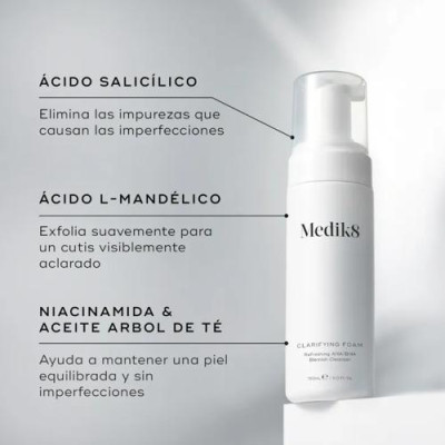 Medik8 Clarifying Foam 150 ml: Limpieza profunda para piel mixta