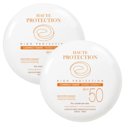 Avène Solar Compacto Color SPF50 Dorado - Protector Facial 2ud
