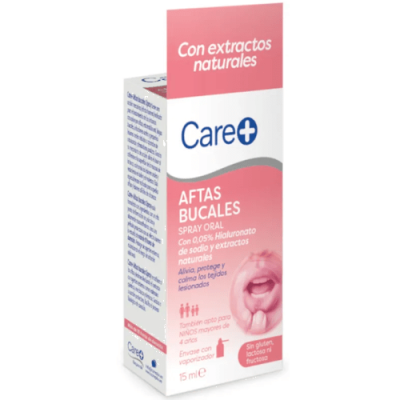 Care+ Spray Aftas y Llagas Bucales 15ml | Alivio y Protección
