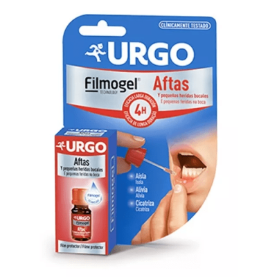 Urgo Aftas Filmogel: Alivio y Protección para Heridas Bucales