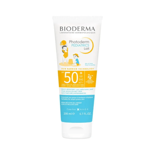 PHOTODERM PEDIATRICS LAIT SPF 50+ BIODERMA 1 TUBO 200 ML