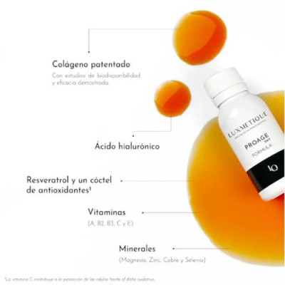 Luxmetique Fórmula Antiedad 15 Viales para piel joven y firme