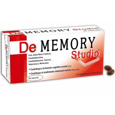 Memory Studio 60 Cápsulas: Mejora la memoria y concentración