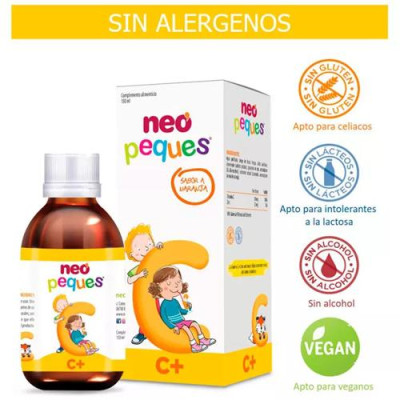 Neo Peques C+ 150ml Jarabe Infantil Fortificante y Nutritivo