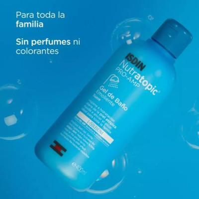 Isdin Nutratopic Pro-AMP Gel Baño Emoliente Piel Atópica 400ml