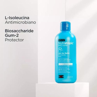 Isdin Nutratopic Pro-AMP Gel Baño Emoliente Piel Atópica 400ml