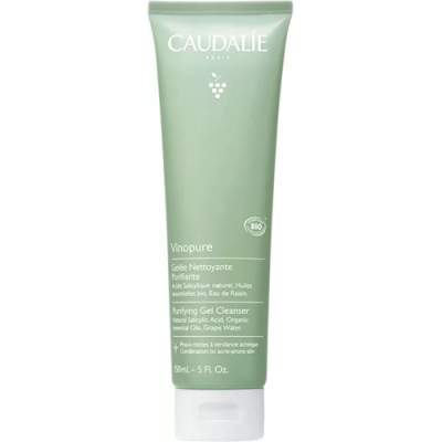 Caudalie Vinopure Gelatina Limpiadora Purificante 150ml piel