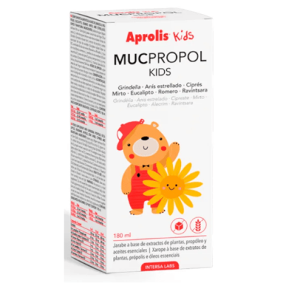 Mucpropol Kids: Jarabe natural para la tos infantil, sin azúcares