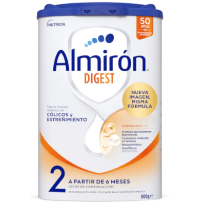 Almirón Advance Digest 2 800g, reduce cólicos y estreñimiento