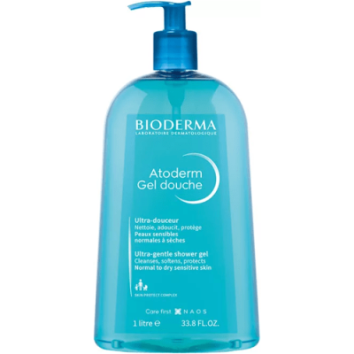 Bioderma Atoderm Gel de Ducha 1L - Hidratante Piel Seca