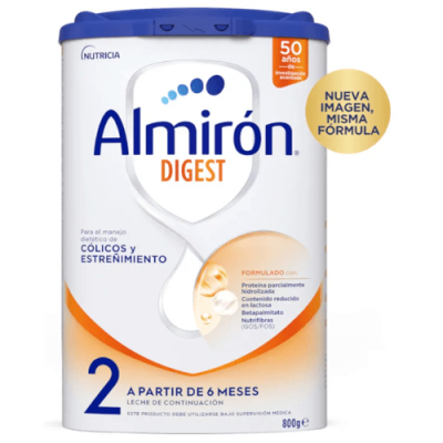 Almirón Advance Digest 2 800g, reduce cólicos y estreñimiento