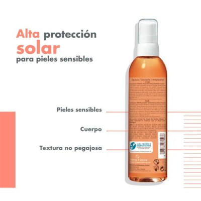Avène Aceite Solar SPF 30 200ml - Protección para piel sensible