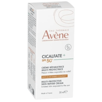 Avène Cicalfate+ SPF50 30ml: Repara y protege piel sensible