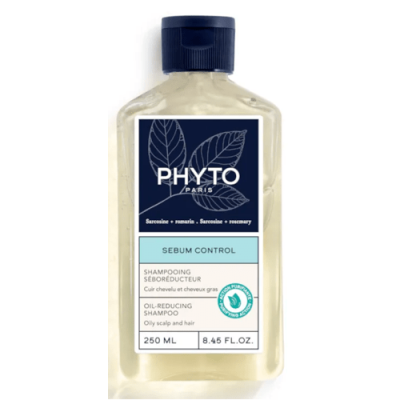 Champú Regulador de Sebo Phyto: Cabello Libre de Grasa Rápido