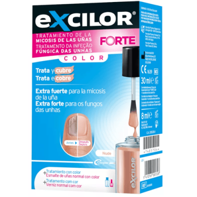 Excilor Forte Anti-hongos Uñas Nude 30ml | Tratamiento Eficaz