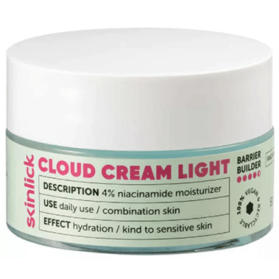Skinlick Cloud Cream Light 50ml para piel mixta o grasa sin fragancia