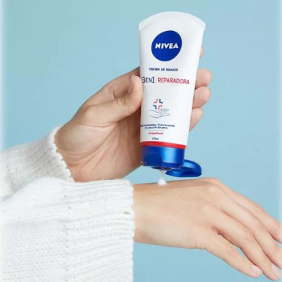 Nivea Crema de Manos Reparadora 100ml - Hidratación 48h