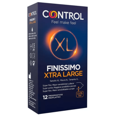 Preservativo Control Finissimo XL 12 ud - Extra Sensibilidad XL