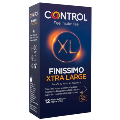 Preservativo Control Finissimo XL 12 ud - Extra Sensibilidad XL
